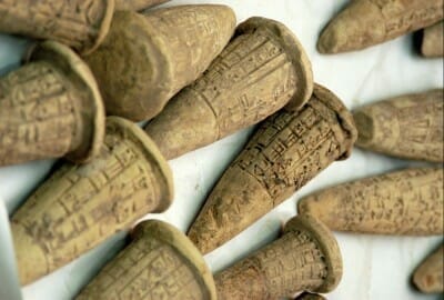 Sumerian clay cones