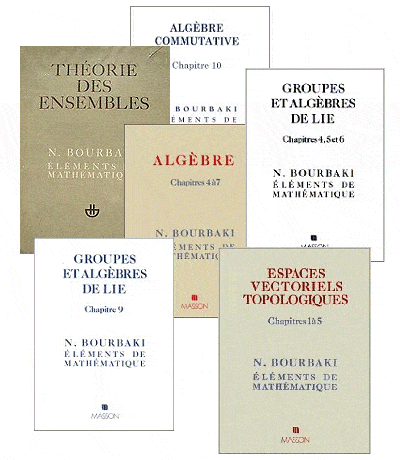 Weil fue uno de los primeros líderes del grupo Bourbaki que publicó muchos libros de texto influyentes sobre matemáticas modernas.