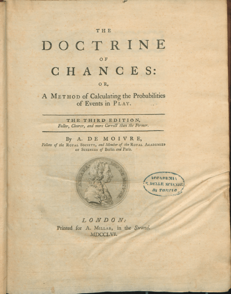 Abraham De Moivre History, Biography, and