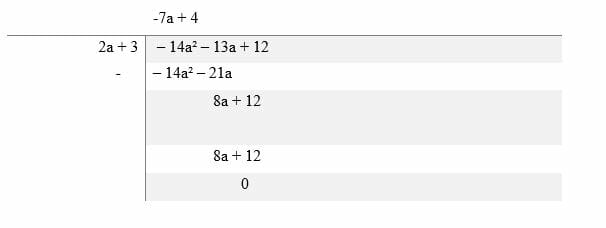 Dividing Polynomials