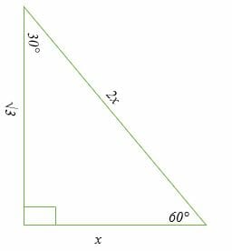 Special Right Triangles Explanation Examples