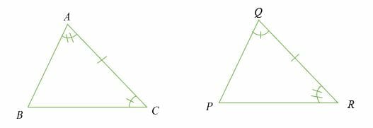 Angle – Side – Angle congruent