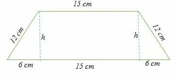 Area of a Trapezoid Example Solution