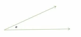 Draw 30 degrees angle