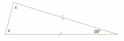 Missing angle using Triangle Angle Sum Theorem