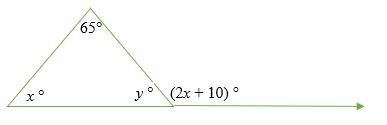 Missing interior angles using Triangle Angle Sum Theorem