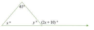 Missing interior angles using Triangle Angle Sum Theorem