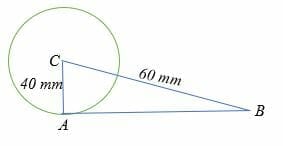 Tangent of a Circle Example 7