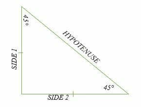 What is a 45 45 90 Triangle