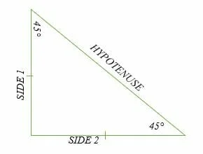What is a 45 45 90 Triangle