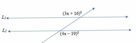 Alternate Exterior Angles Explanation Examples