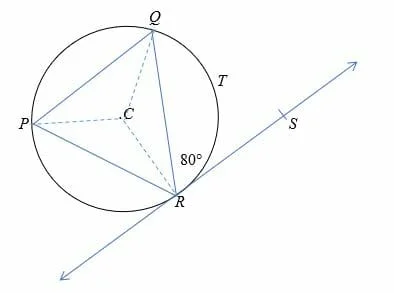 alternate segment theorem hard level example solution