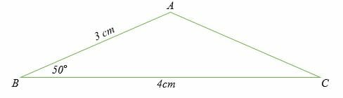 missing length using Law Of Cosines