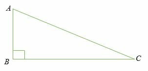 right triangle to explain Law of Sines