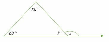 sum of exterior angle and interior angle is equal to 180 degrees