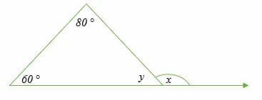sum of exterior angle and interior angle is equal to 180 degrees