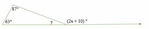 triangle exterior angle theorem