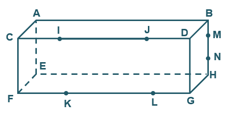 coplanar lines in 3d figures