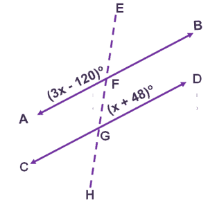 problem solving involving parallel lines