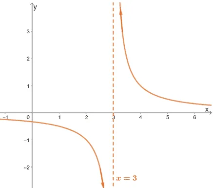 example of a discontinuity at asymptotes