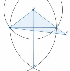 Bisected angle for example 2