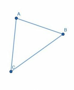 Find Circumcenter of triangle for e3 perpendicular bisector