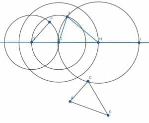 How to construct congruent triangles