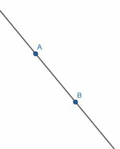 Line AB for second proof perpendicular lines