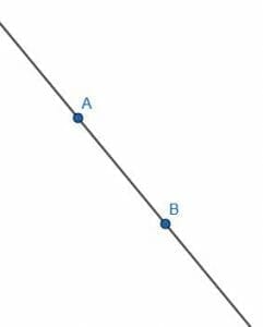 Line AB for second proof perpendicular lines