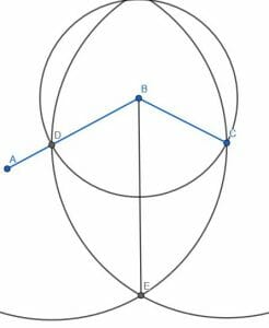Step 2 for example 4 angle bisector