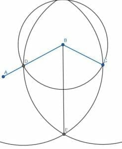 Step 2 for example 4 angle bisector