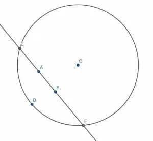 Step 3 for how to draw a perpendicular line