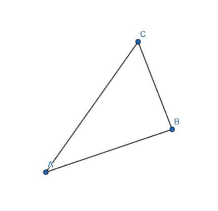 Triangle for pp3 perpendicular lines