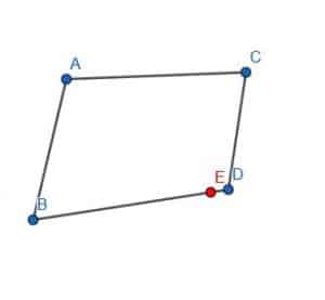 e5 solution parallelogram