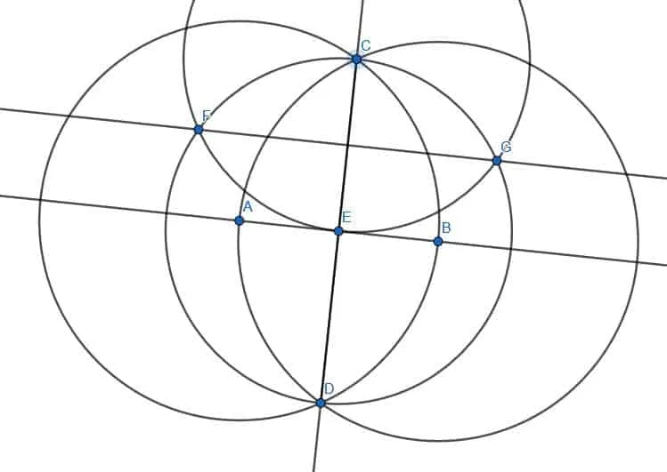 pp2 solution perpendicular line