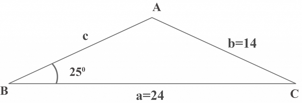 Solving SSA triangle 1