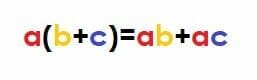 Distributive property