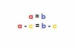 subtraction property picture