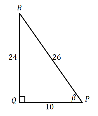 finding the secant cosecant cotangent value of beta