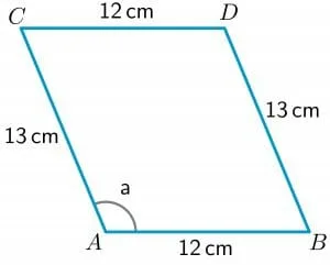 example law of cosines