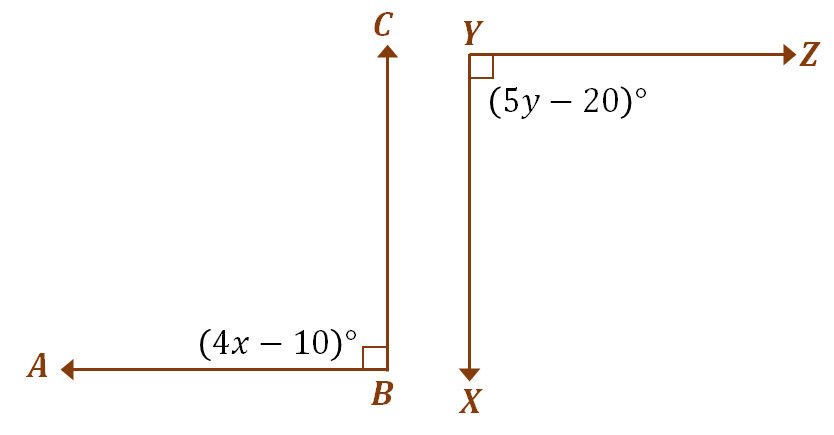example of problem involving congruent supplementary angles