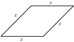 perimeter of rhombus