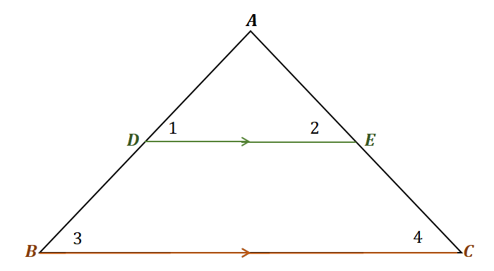 proof of the side splitter theorem