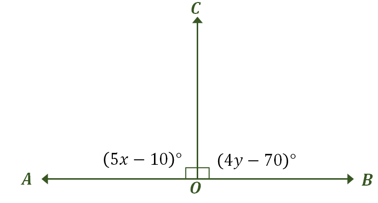 solving problems involving linear pairs as congruent supplementary angles