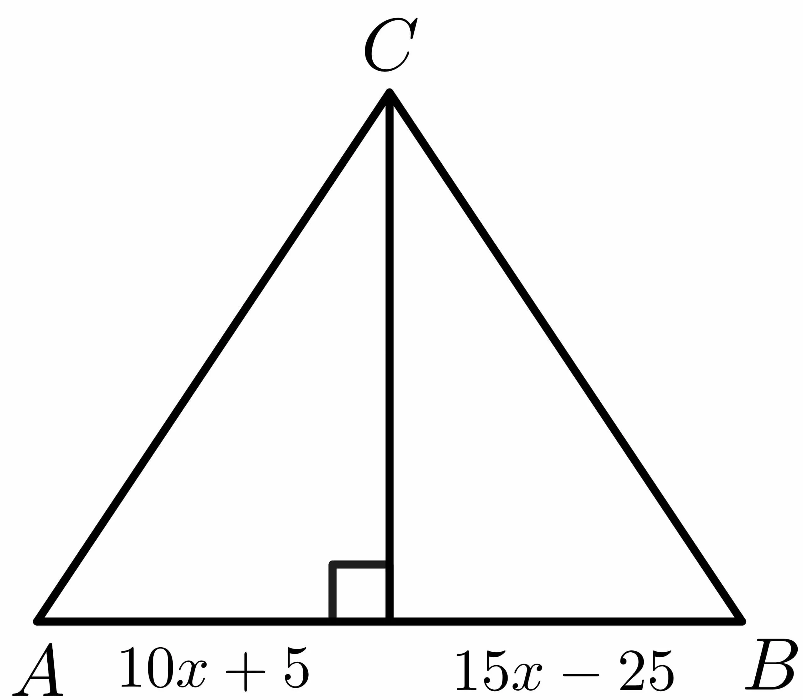 Perpendicular bisector ex