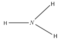 ammonia structure example 2