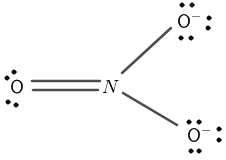 nitrate lewis structure ex 2