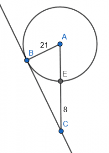 what is the length of segment BC