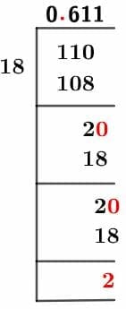 11/18 Long Division Method