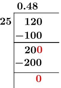 12/25 Long Division